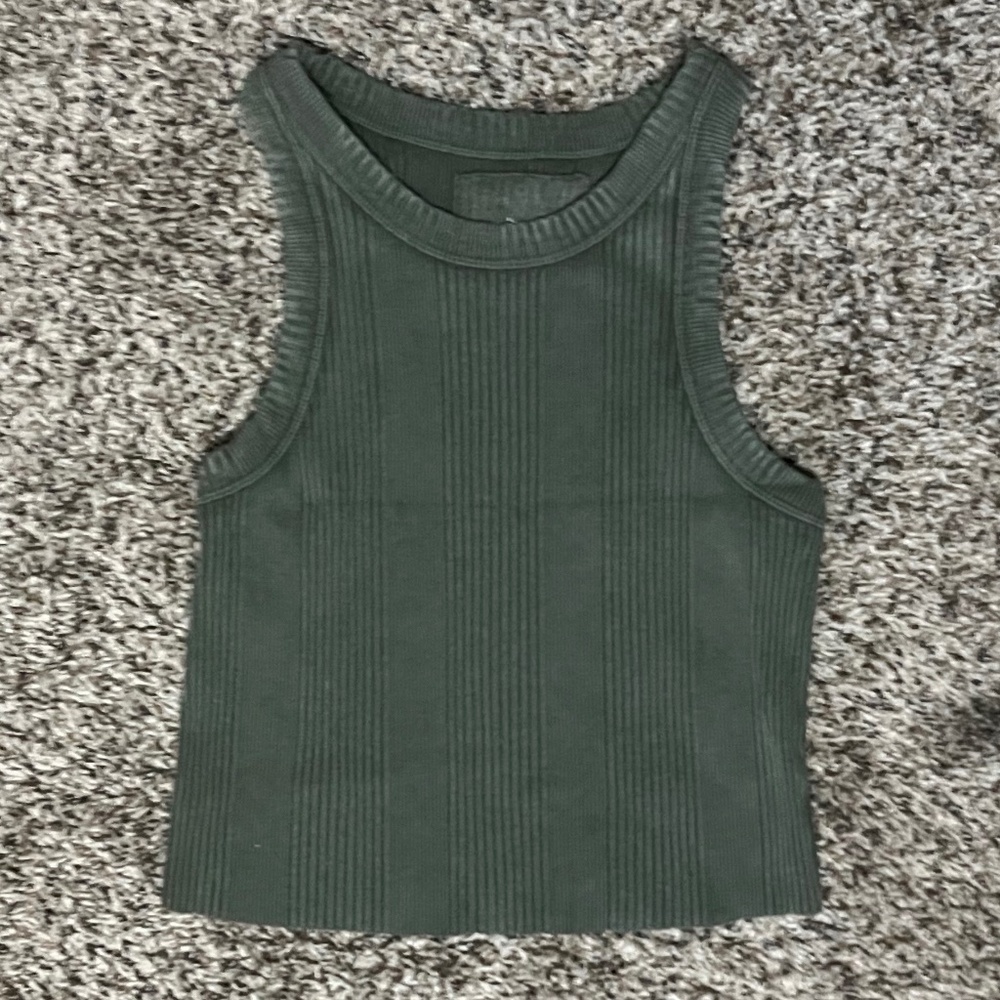 Aerie High Neck Tuckable Tank Top